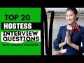 Top 20 hostess interview questions and answers for 2024