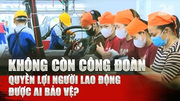 Không còn công đoàn, quyền lợi người lao động được ai bảo vệ? | VTV24