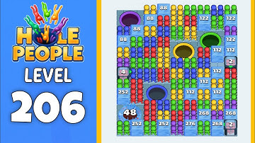 Hole People level 206 solution