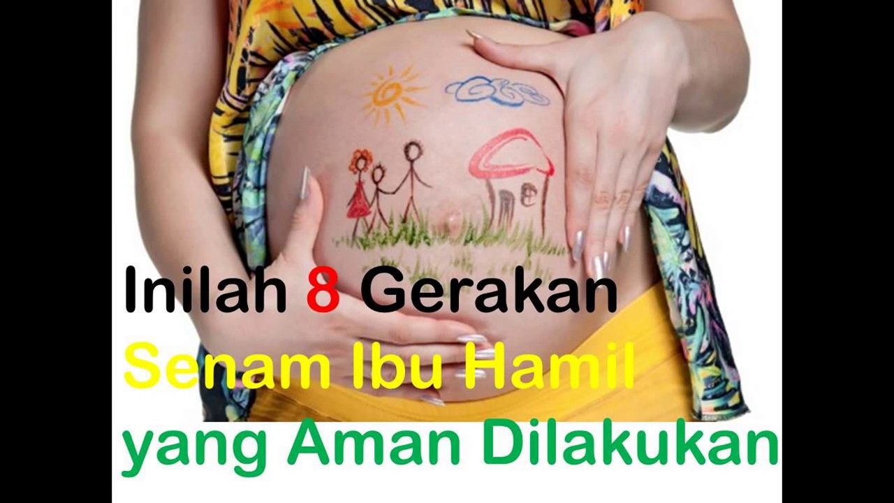 Gerakan Senam Hamil Yang Paling Aman I Gerakan senam hamil 