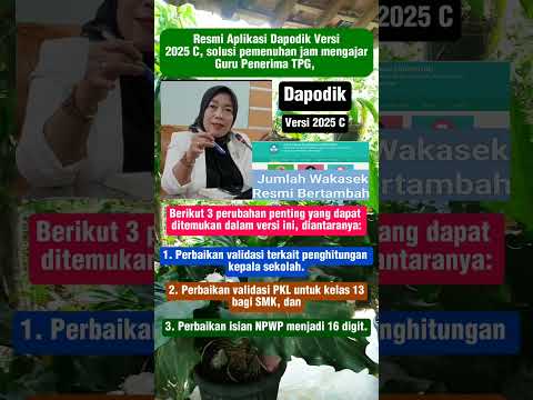 Resmi Aplikasi dapodik