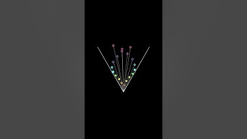 1028 Mesmerising V Pendulum #polyrhythm #animation #trippyart #satisfying #sleepsupport #asmrsleep