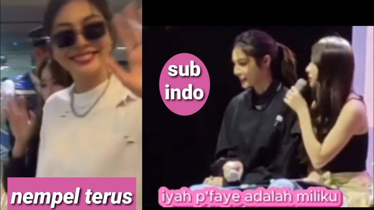 (fayeyoko)p'faye sampe bingung kenapa Yoko nangis😁[]sub indo