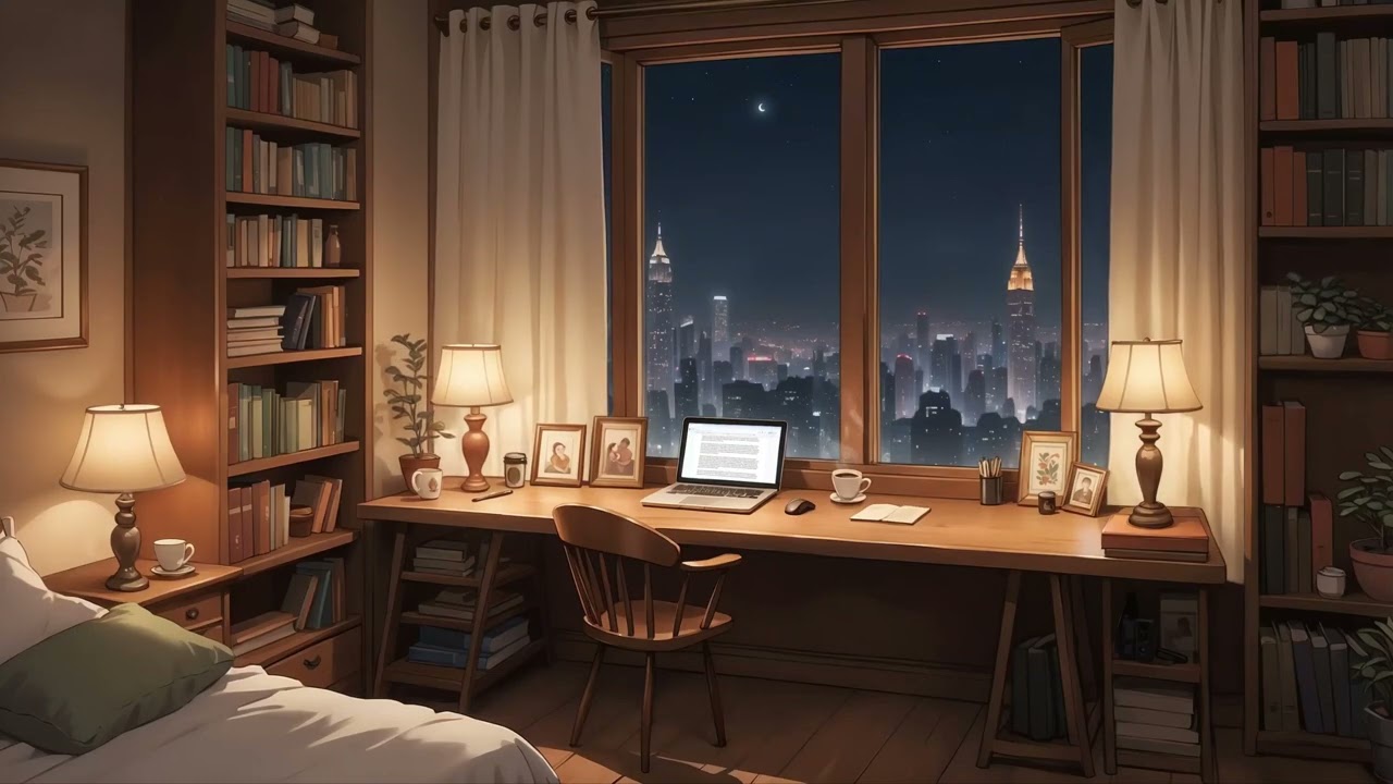 Soft Lights, Familiar Warmth 💕 Lofi beats for a Gentle Night