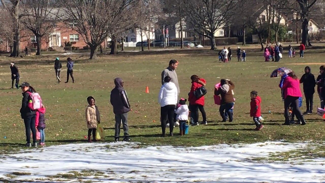 Plainfield Councilman Barry Goode kicks off the annual Easter Egg Hunt event video editing software free