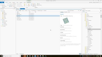 Building a Geodatabase (Exercise 1)