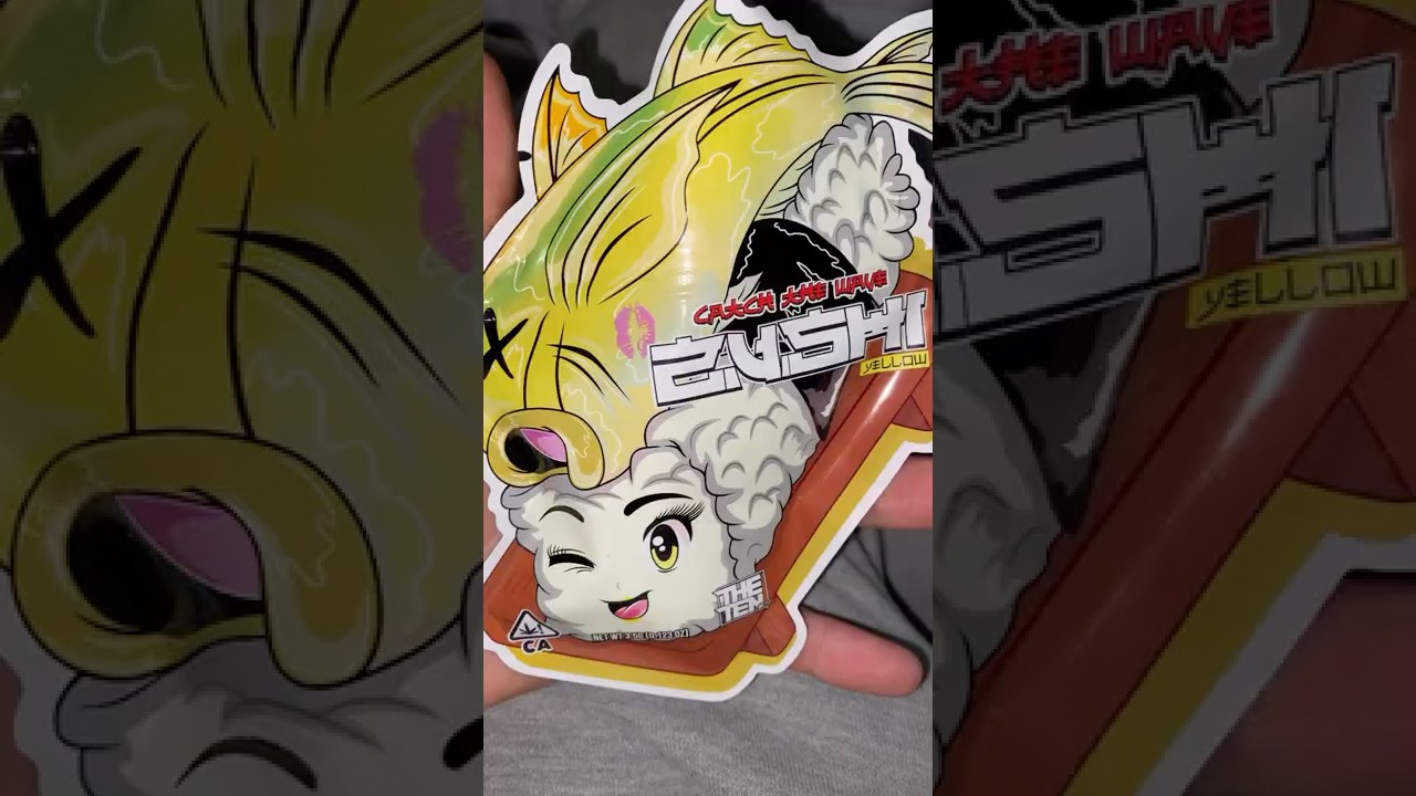 YELLOW ZUSHI VOL3 Cali Weed Champion Batch 🏆🍣🇺🇸