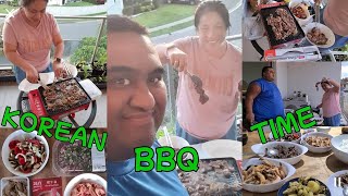 KOREAN BBQ WITH OUR NEW PORTABLE GAS STOVE FILONESIAN VLOG 51