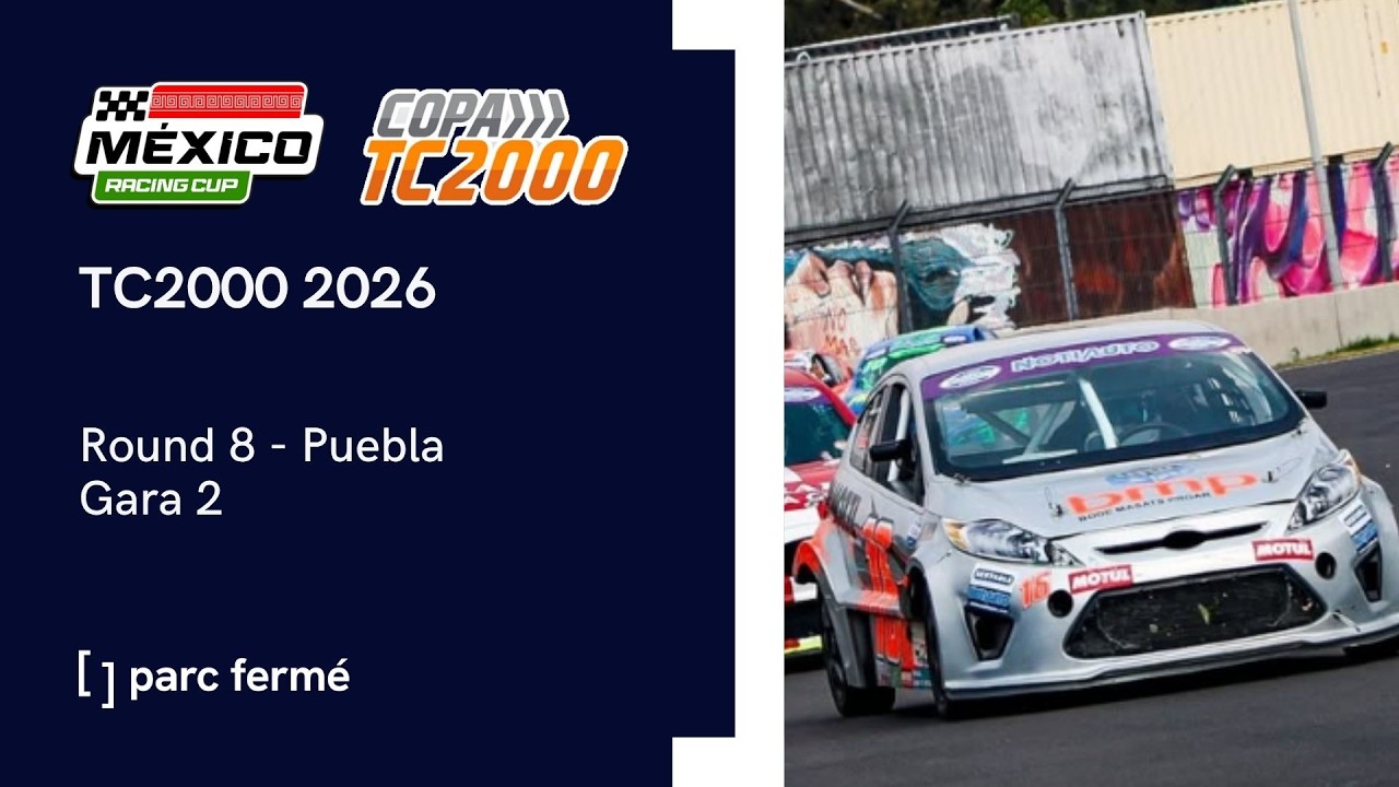 Mexico Racing Cup 2026 – TC2000 | Round 8: Hermanos Rodriguez – Gara 2