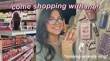 RUN ERRANDS WITH ME! 🛍 shopping at target, ulta, & getting coffee