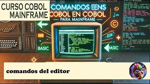 Mainframe COBOL editor commands.