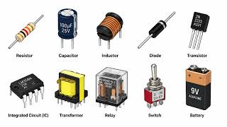 Every Type of Electronic Component Explained | Electronics Basics for Beginners