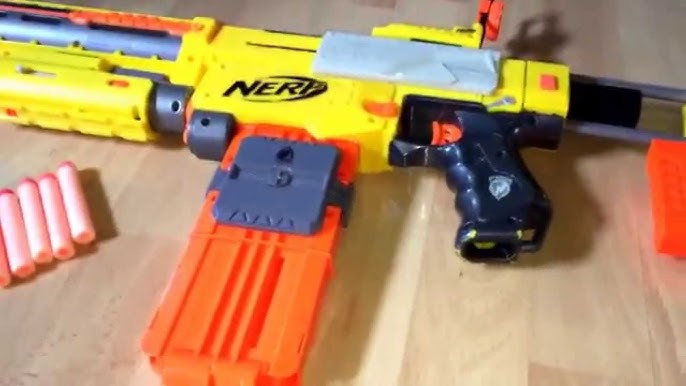 Corpo Nerf N-Strike Recon CS-6 com clipe de munição arma Dart Blaster  Hasbro sem munição