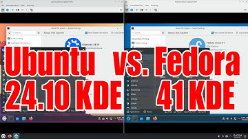Ubuntu 24.10 KDE vs. Fedora 41 KDE how to install and use tutorial - October 2024 - d1ab87d5