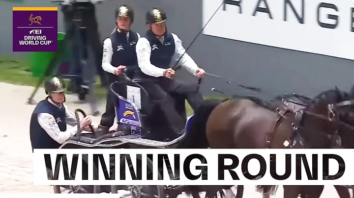 Another day, another victory for Boyd Exell! 🏆 |  FEI Driving World Cup™ Geneva 2025