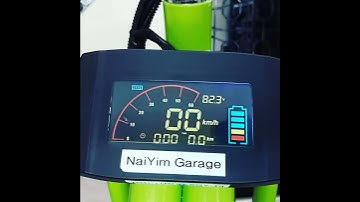 Display test for hall sensor