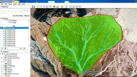 How to Calculate Catchment Area using Google Earth Pro 2020