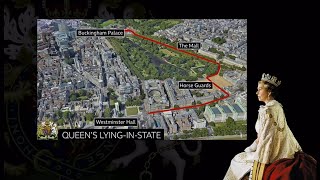 Queen Elizabeth II (Scotland), lying-in-state & King Charles III + impromptu music (5) (UK) 12/09/22