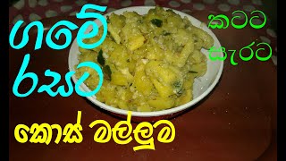 Kos Mallum | කොස් මැල්ලුම් | jack fruit mallum | Kos Mallum recipe