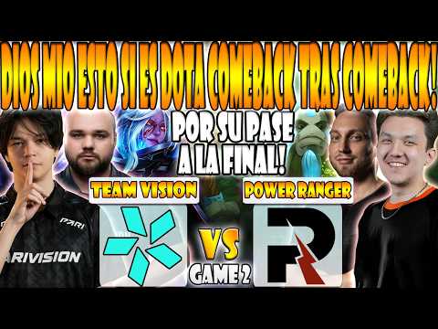 TEAM VISION vs POWER RANGERS BO3[GAME 2]SEMIFINAL-SATANIC,NOONE vs TA2000-THE INTERNATIONAL 2026 WEU