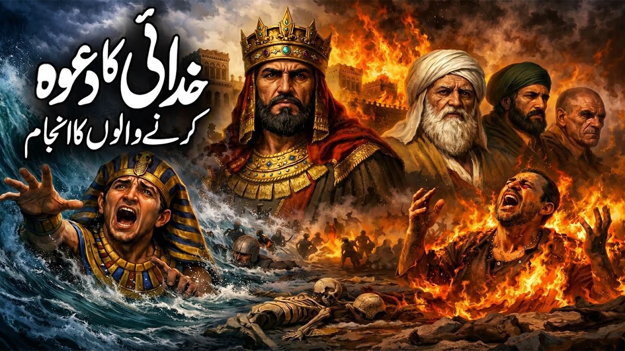 Khudai Ka Dawa Karnay Walon Ka Khatarnak Anjam | Firon | Shidad | Islamic Studio