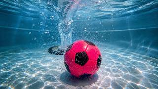 Dropping Objects Into a Water Vortex! Physics in Action