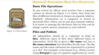 Unit 3 - ICT Skills - Session 2 (Basic File Operations)