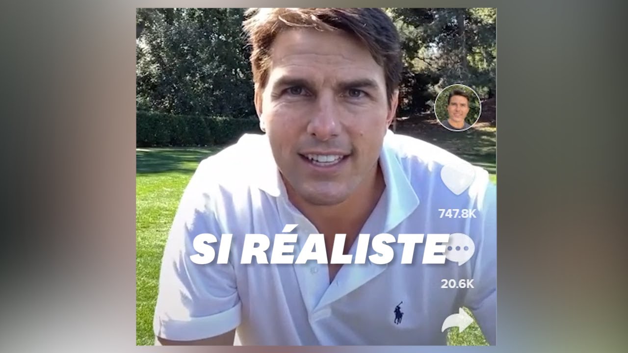 Un compte Tik Tok utilise le deepfake  la perfection pour imiter Tom Cruise