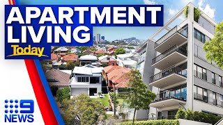 Why are more Aussie families raising kids in apartments? | 9 News Australia