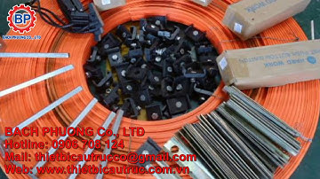 Lắp đặt ray điện an toàn cầu trục 1p - 3p - 4p - 6p, cung cấp ray điện cầu trục