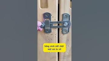 Chốt Khóa Cửa Lùa 90 độ - 180 độ inox không rỉ