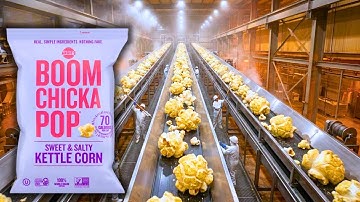 How Boomchickapop Popcorn Is Really Made! 🔥 Factory Tour & Process
