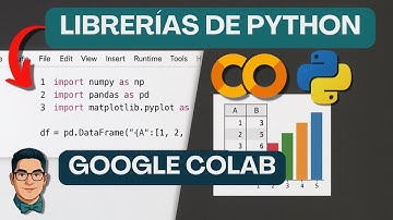 Qué son las Librerías de python - Python con Google Colab