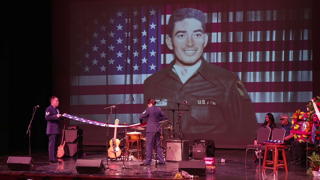 Flaco Jimenez Memorial - Flag Ceremony