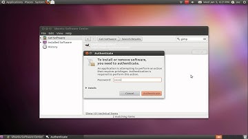 Install Gimp (Photoshop like program) ~ Ubuntu 10.10
