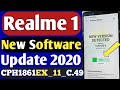 Realme 1 New Software Update 2020 || Realme Software Update 2020 ||Realme1 Software Update AnilTechz
