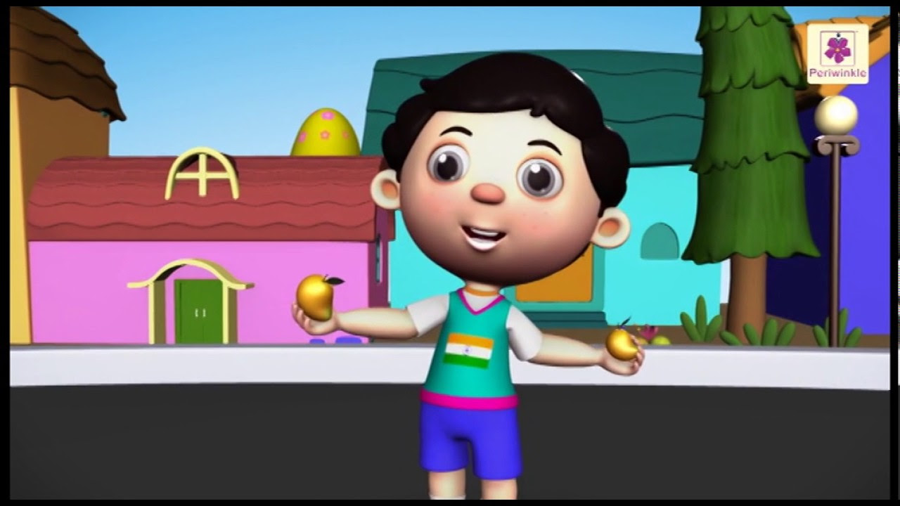 Aam Phalon Ka Raja Hai 3D Rhyme For Kids  Periwinkle Baal Geet Mala  Hindi Poem  17