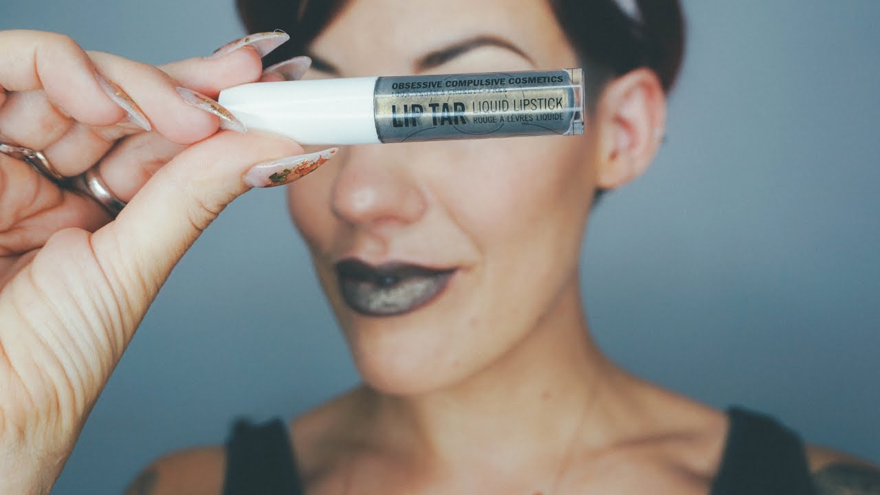 Lip Tutorial featuring an OCC Lip Tar and Smith Cosmetics