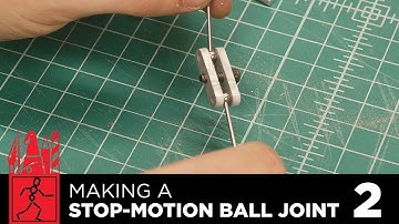 Making a Double Ball Joint for a Stop-Motion Armature Part 2 -- Armatures