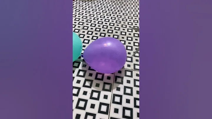 Experiment: Will a water balloon explode when it rolls down from...