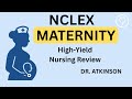 NCLEX Maternity Review | Top 100 High-Yield Topics & Nursing Interventions