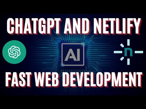 ChatGPT And Netlify : AI for Website Development | AI for website Making #chatgpt4 #chatgpt