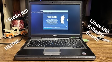 Installing Linux Lite On My Dell Latitude D630, But It All Went Wrong!!!