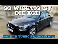 BMW e60 525d Turbo spuckt Öl | Turboschaden?! | KGE tauschen Teil 2