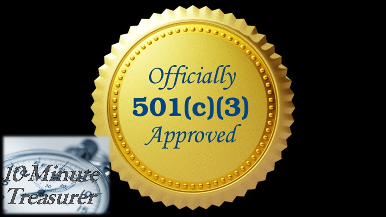 Proving your church is a 501c3