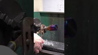 Torching a Titanium Shift Knob!