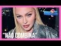 Madonna recusa presente de fã brasileiro em show