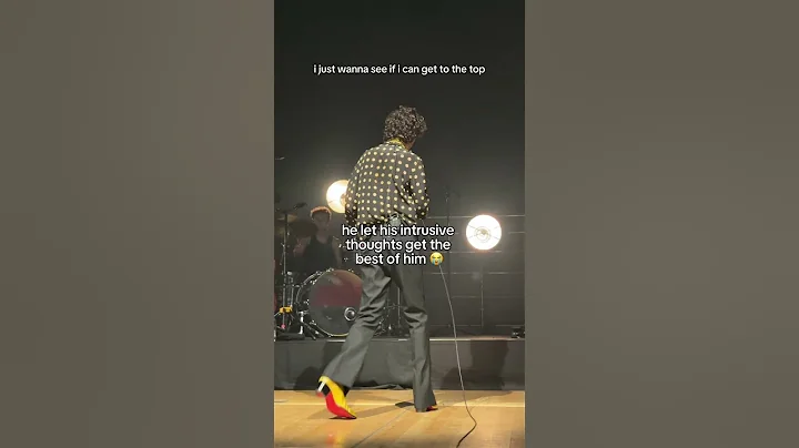 intrusive thoughts won 😭 #sombr #auckland #concerts #funny #viral #shorts