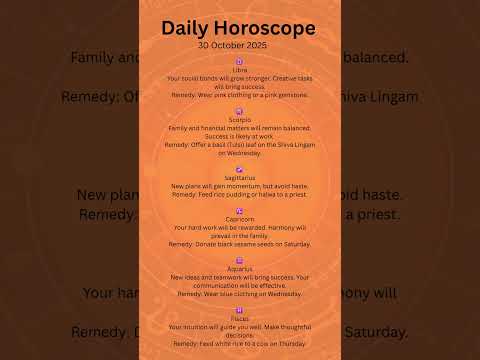 Daily Horoscope Today S Astrology Predictions For All Zodiac Signs Vedicaurapath Dailyhoroscope 