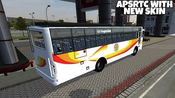 APSRTC Bus Mod In Bus Simulator Indonesia - Bussid Bus Mod - Bussid Car Mod - Bussid